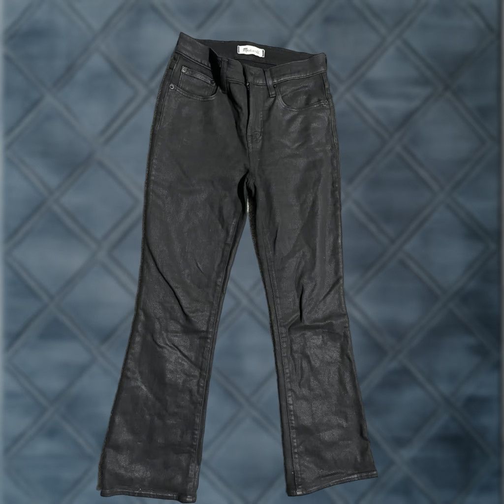 Madewell Madewell Jeans Women's Size 25 Black Mid-Rise Bootcut Style Cotton Stretch Womens Size 42" / US 20 - 1 Thumbnail