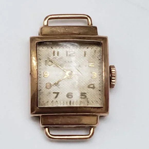 Other Antique Original Soviet 14K 583 Rose Gold Watch "ZARYA" USSR Size ONE SIZE - 1 Thumbnail