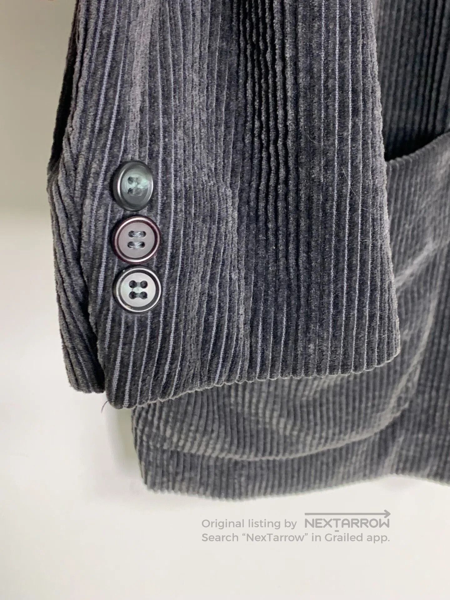 Issey Miyake Issey Miyake Corduroy Blazer Jacket. Size M / US 6-8 / IT 42-44 - 7 Thumbnail