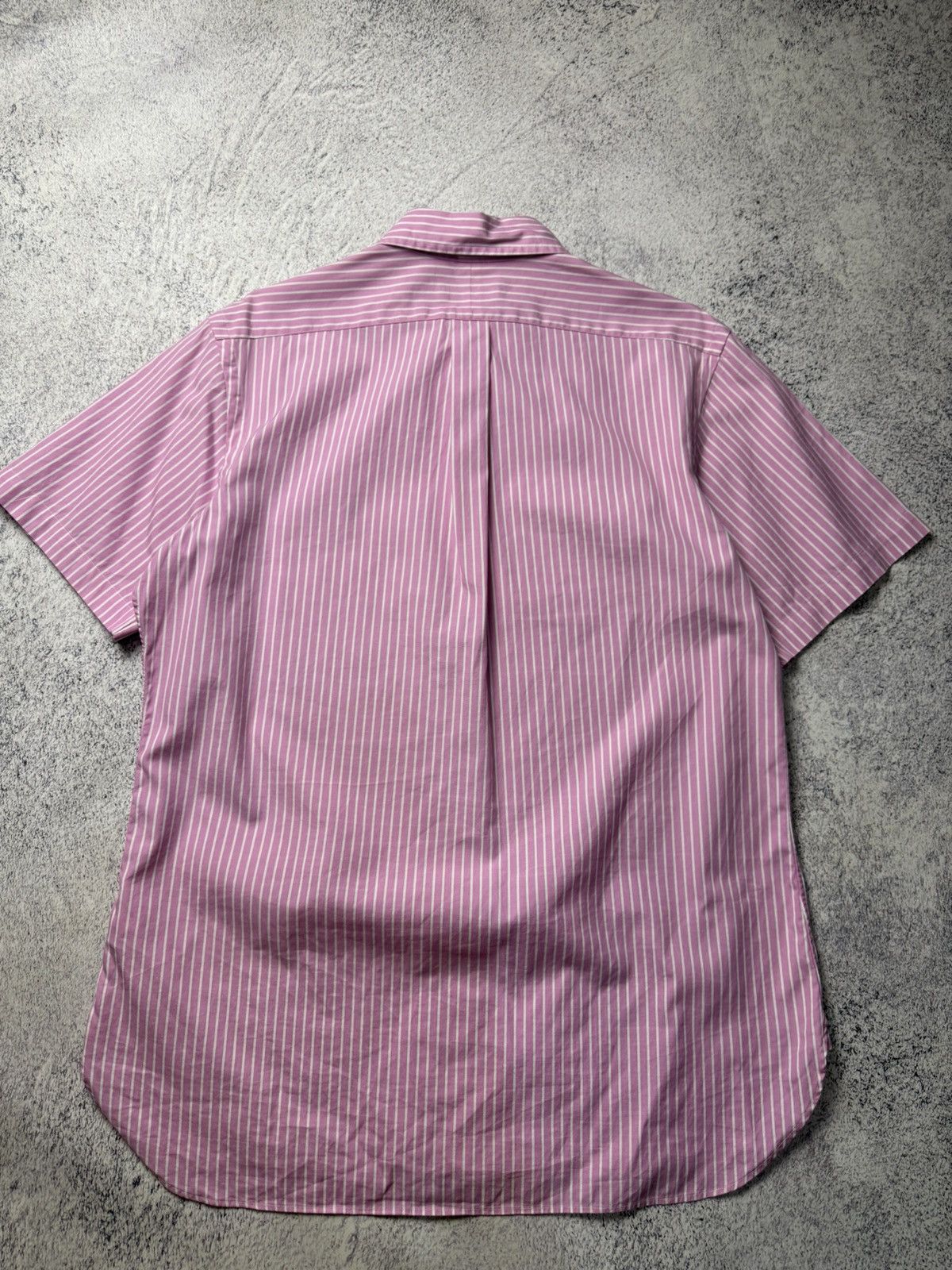 Polo Ralph Lauren Vintage RALPH LAUREN Striped Short Sleeved Shirt Rare Size US XL / EU 56 / 4 - 19 Thumbnail