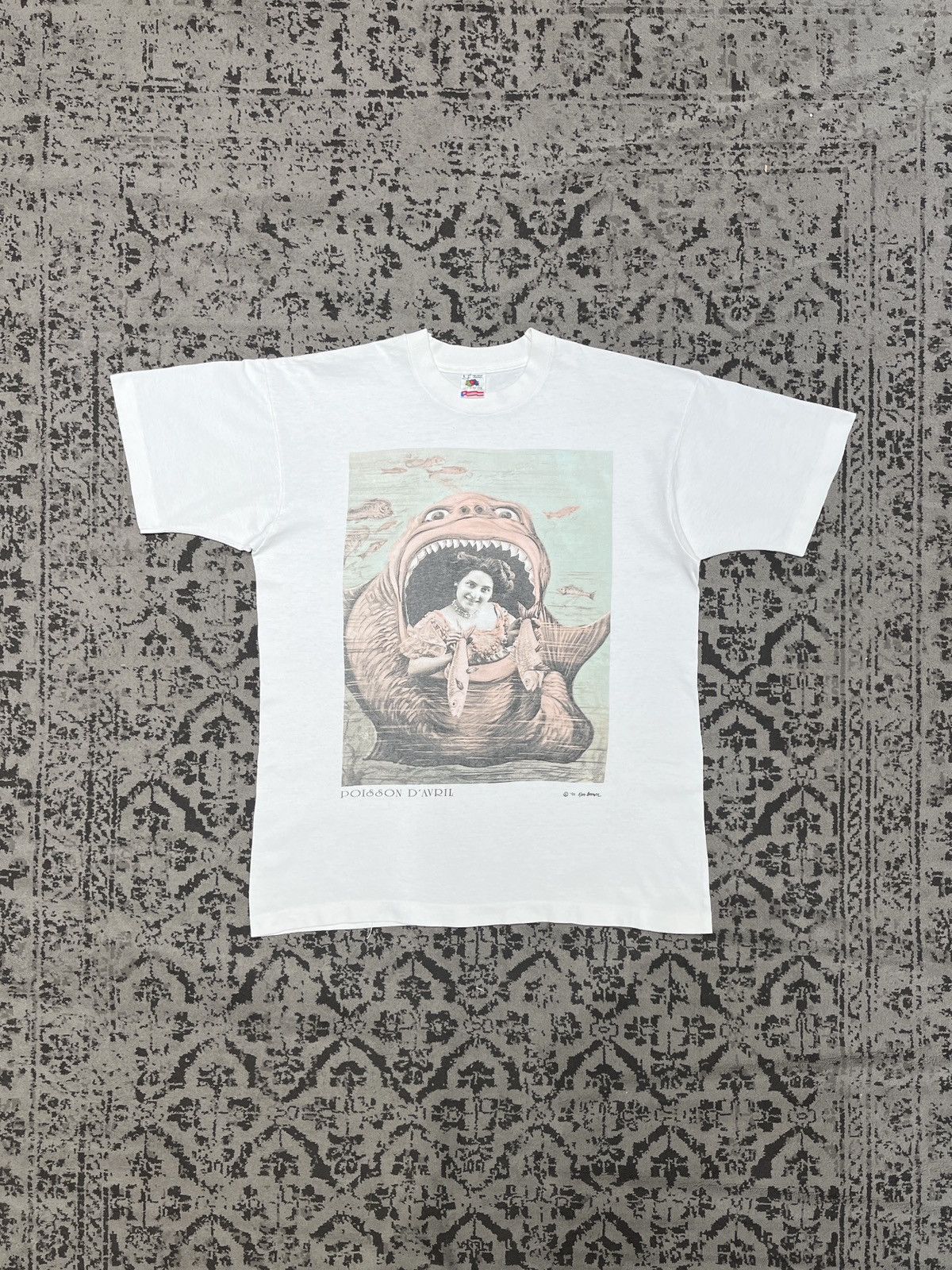 Vintage 90’s Ken Brown “Poisson D’Avril” Size US L / EU 52-54 / 3 - 1 Thumbnail