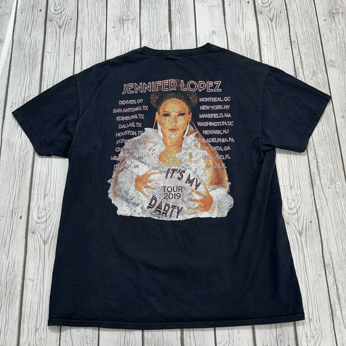 Band Tees × Fruit Of The Loom Jennifer Lopez tee Size US L / EU 52-54 / 3 - 2 Thumbnail