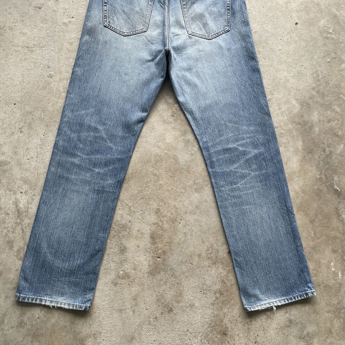 Japanese Brand W33 Vintage Japanese Distressed StoneWash Jeans Faded Pants Size US 33 - 9 Thumbnail