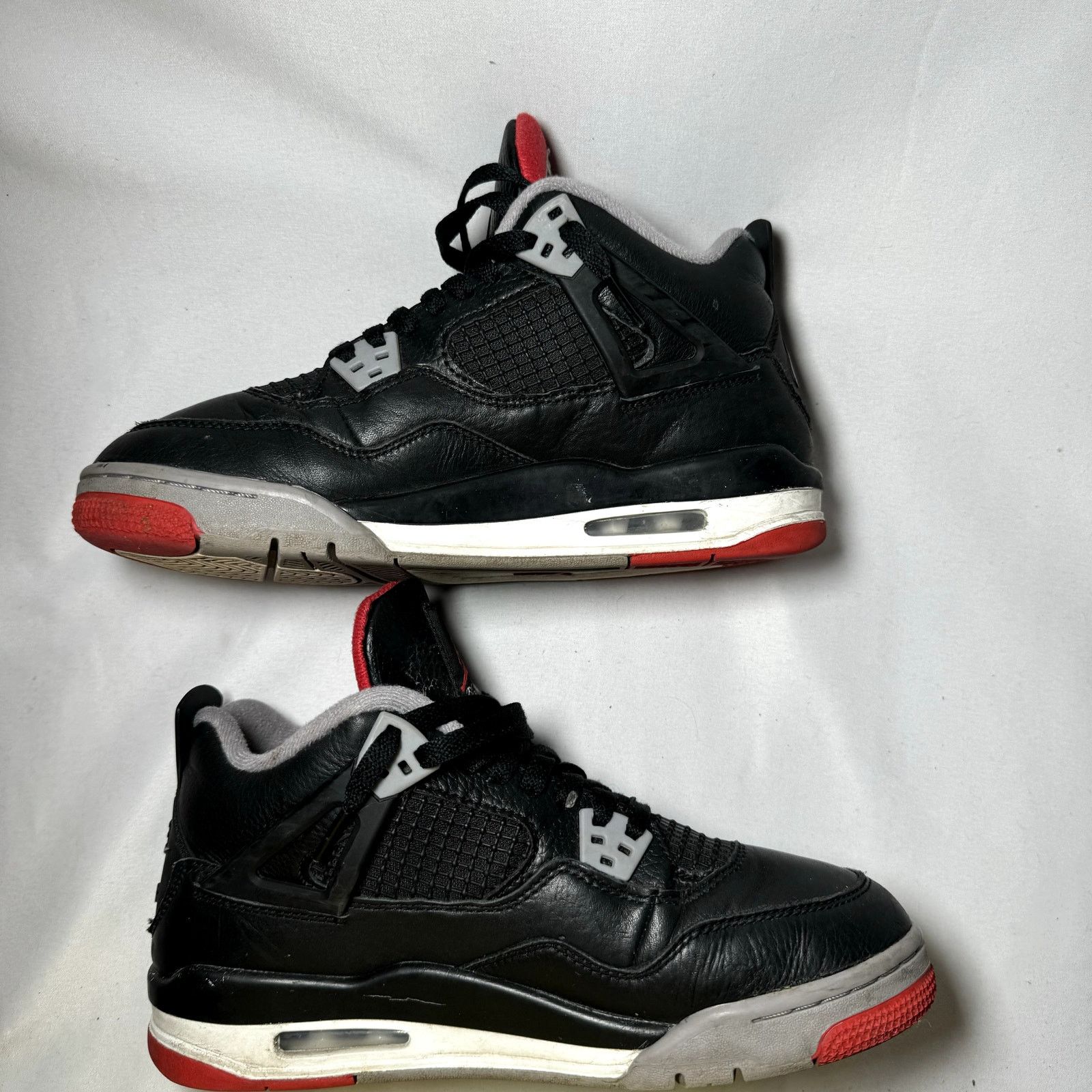 Jordan Brand × Nike Size 7 - Air Jordan 4 Retro GS Bred Reimagined Men's Shoes Size US 7 / EU 40 - 3 Thumbnail