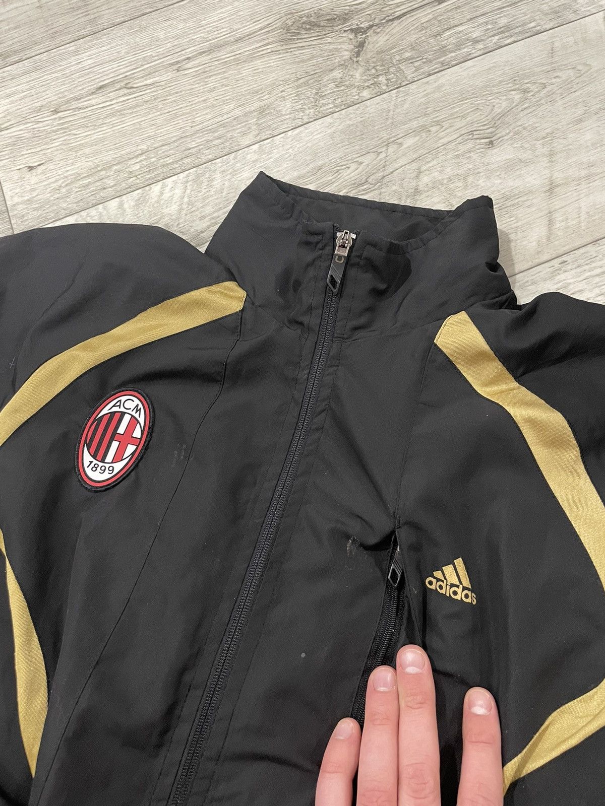 Adidas × Vintage Rare MILAN acm Adidas Y2K Nylon Track Suit pants nylon Size US M / EU 48-50 / 2 - 9 Thumbnail