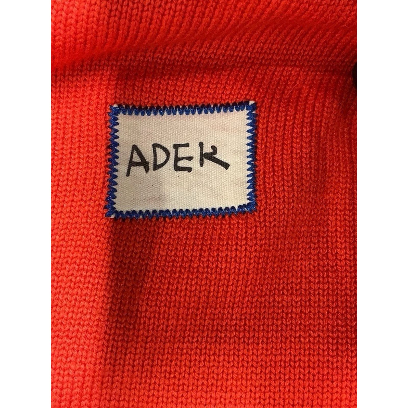 Ader Error Ader Error Wool Orange Pullover Sweater 2 (medium) Size US M / EU 48-50 / 2 - 4 Thumbnail
