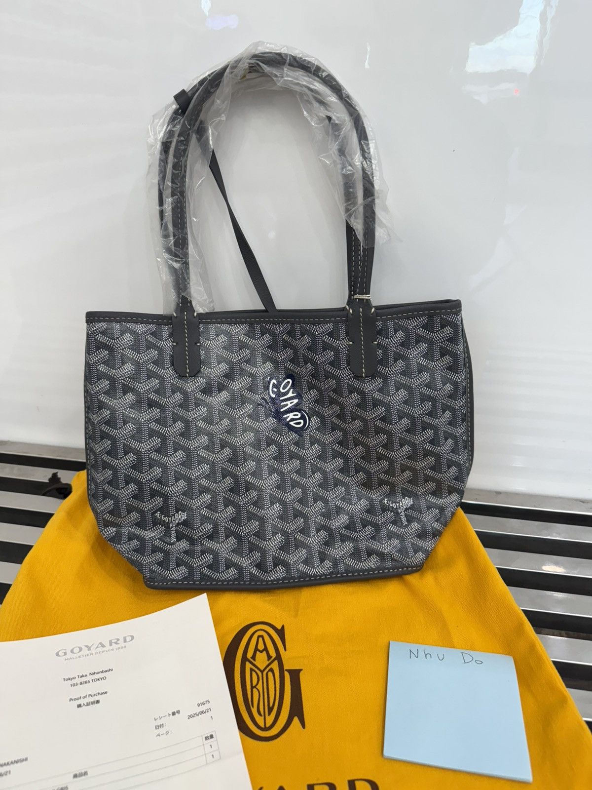 Goyard New Mini Anjou - Greg - with art work Size ONE SIZE - 1 Thumbnail