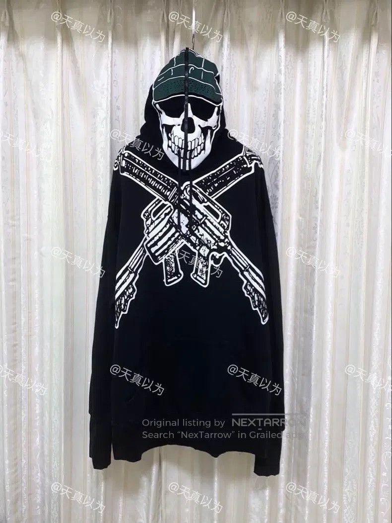 Vetements Vetements Skull Gunslinger Hoodie Size US S / EU 44-46 / 1 - 1 Thumbnail