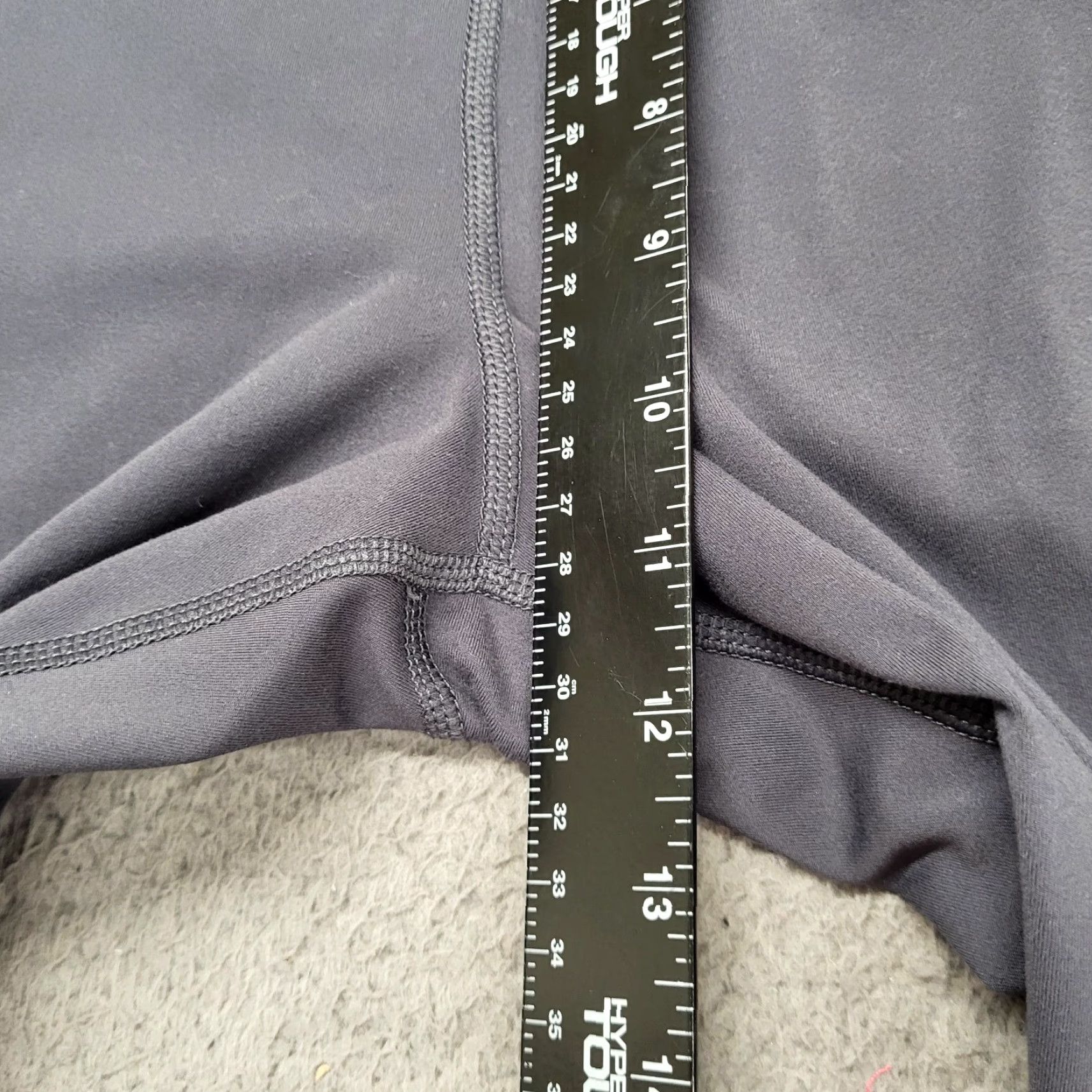 Athletic Works Athletic Works Leggings Women’s Large (12/14) Gray Pockets Activewear Pants, Fitted, Regular, Leg Style Skinny, Size L, Womens, Athletic Works Legging Size 36" / US 14 / IT 50 - 6 Thumbnail