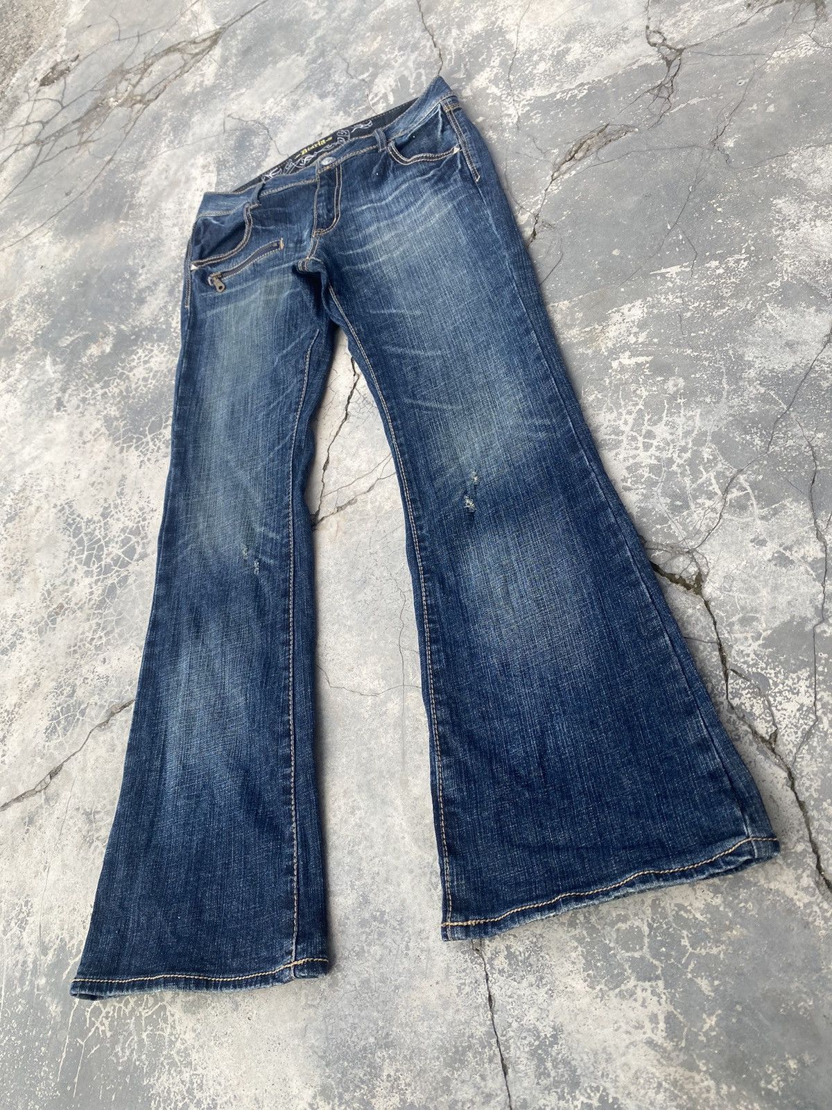 If Six Was Nine × Japanese Brand DIARIA Studded Flare Size US 28 / EU 44 - 2 Thumbnail