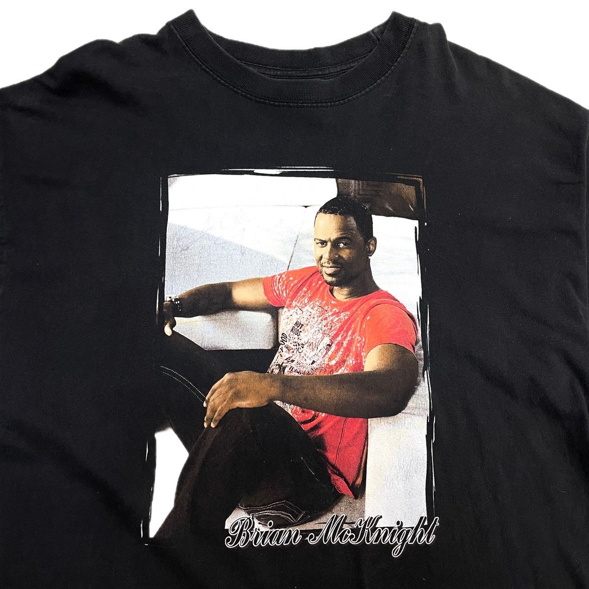 Vintage VTG Brian Mcknight “GEMINI III” T-Shirt Size US XL / EU 56 / 4 - 2 Thumbnail