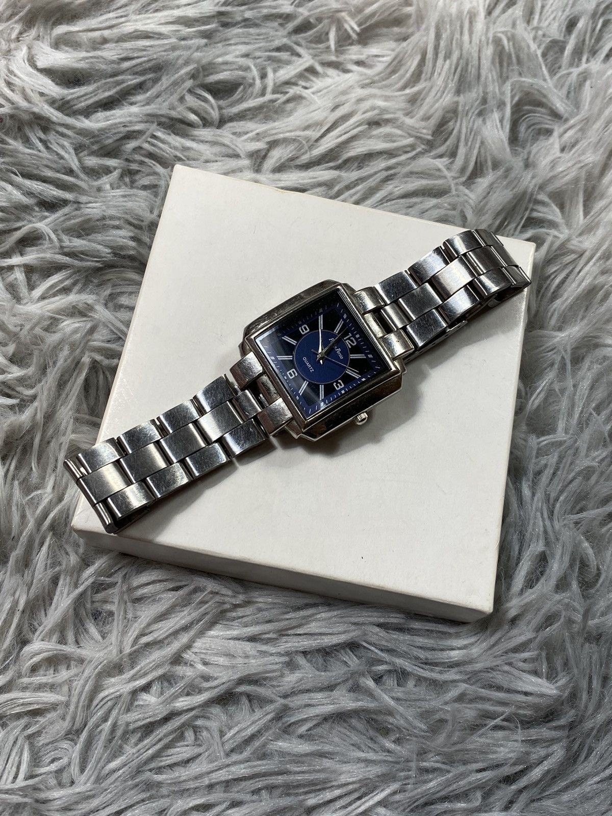 Japanese Brand Philip Persio Blue Dial Quartz Watch - Japanese Brand Size ONE SIZE - 7 Thumbnail