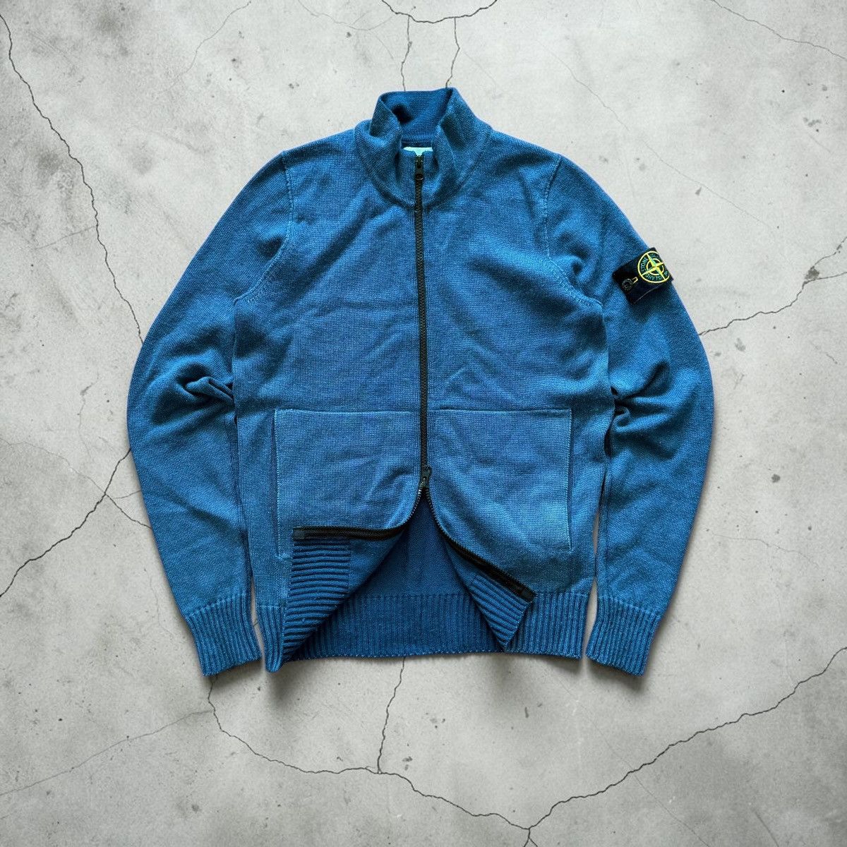 Stone Island Autumn / Winter 2017 Stone Island 100% wool zip-up sweater Size US S / EU 44-46 / 1 - 1 Thumbnail