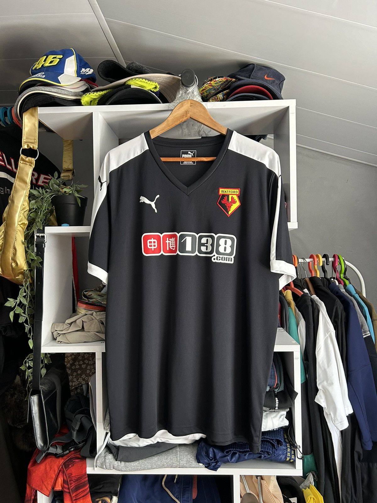 Puma Watford 2015/16 away puma soccer jersey Size US XL / EU 56 / 4 - 1 Thumbnail