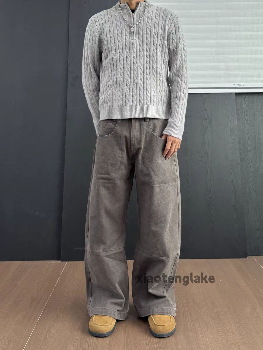 Vintage xtl washed faded cleanfit yuppie y2k hiphop flared pants Size US 33 - 2 Thumbnail