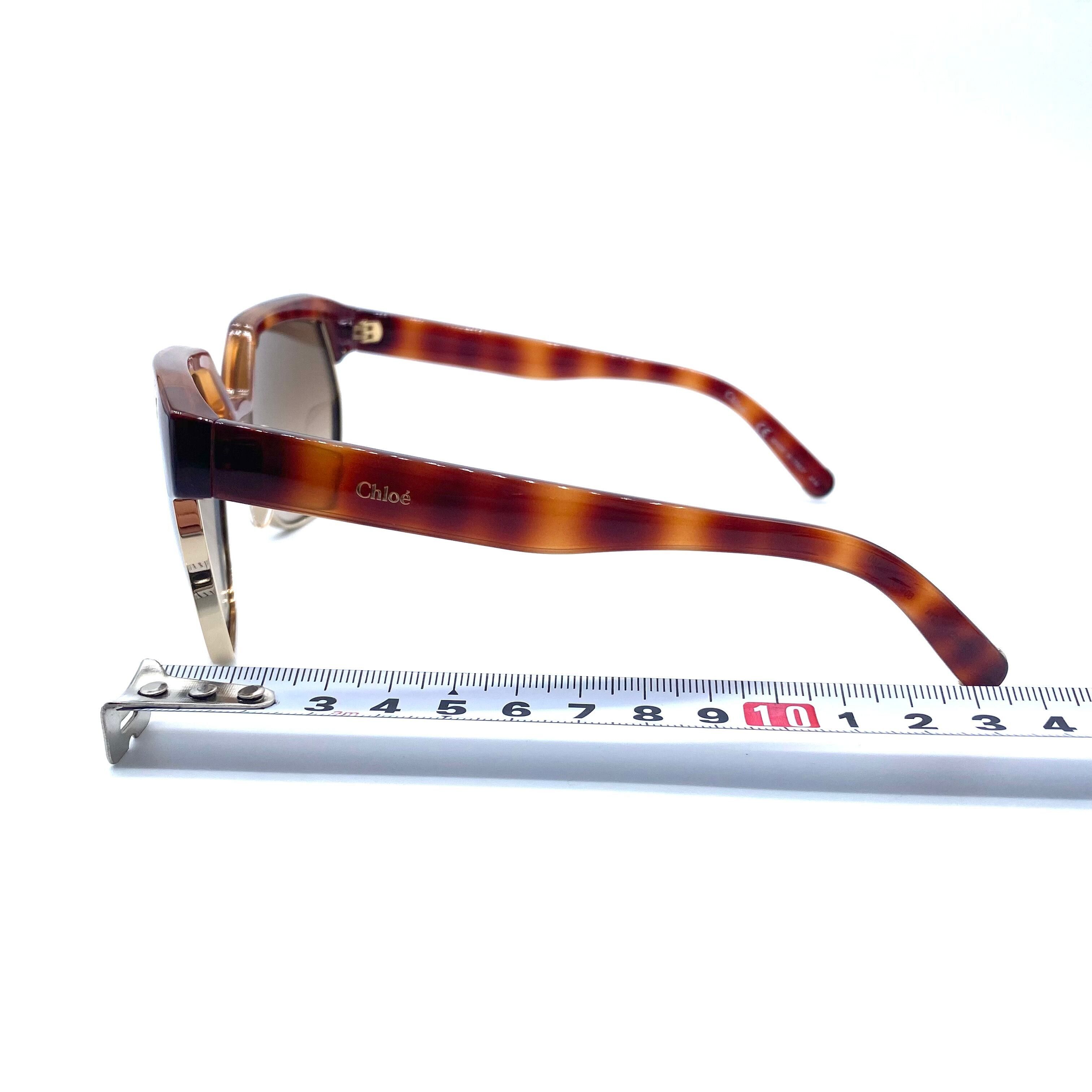 Chloe chloe Eyewear Sunglasses Tortoiseshell Size ONE SIZE - 10 Thumbnail