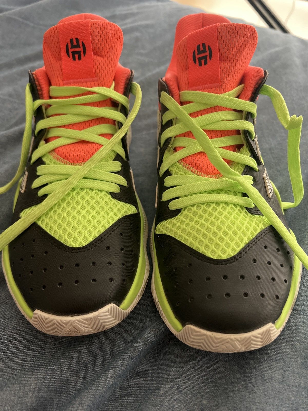 Adidas Adidas Harden Stepback “Signal Coral” Size US 8 / EU 41 - 5 Thumbnail