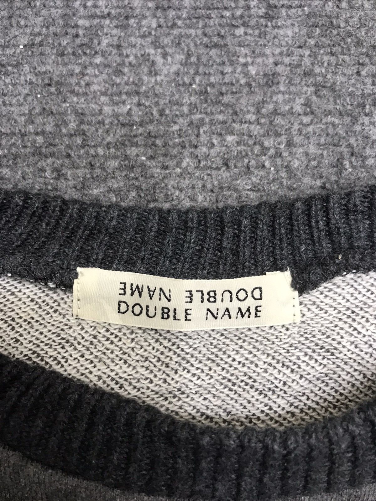 Japanese Brand 💥AVANT GARDE💥DOUBLE NAME HYBRID SWEATSHIRT X TRUCKER F218 Size US L / EU 52-54 / 3 - 5 Thumbnail