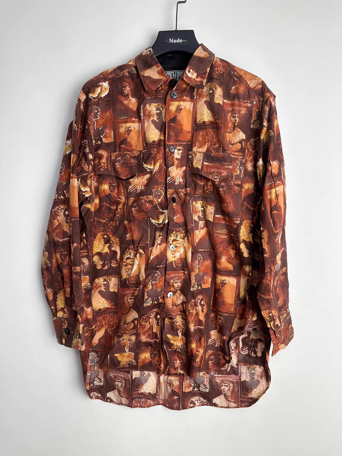 Jean Paul Gaultier Jean Paul Gaultier Photo Print Oversized Shirt K20 Size US M / EU 48-50 / 2 - 1 Thumbnail