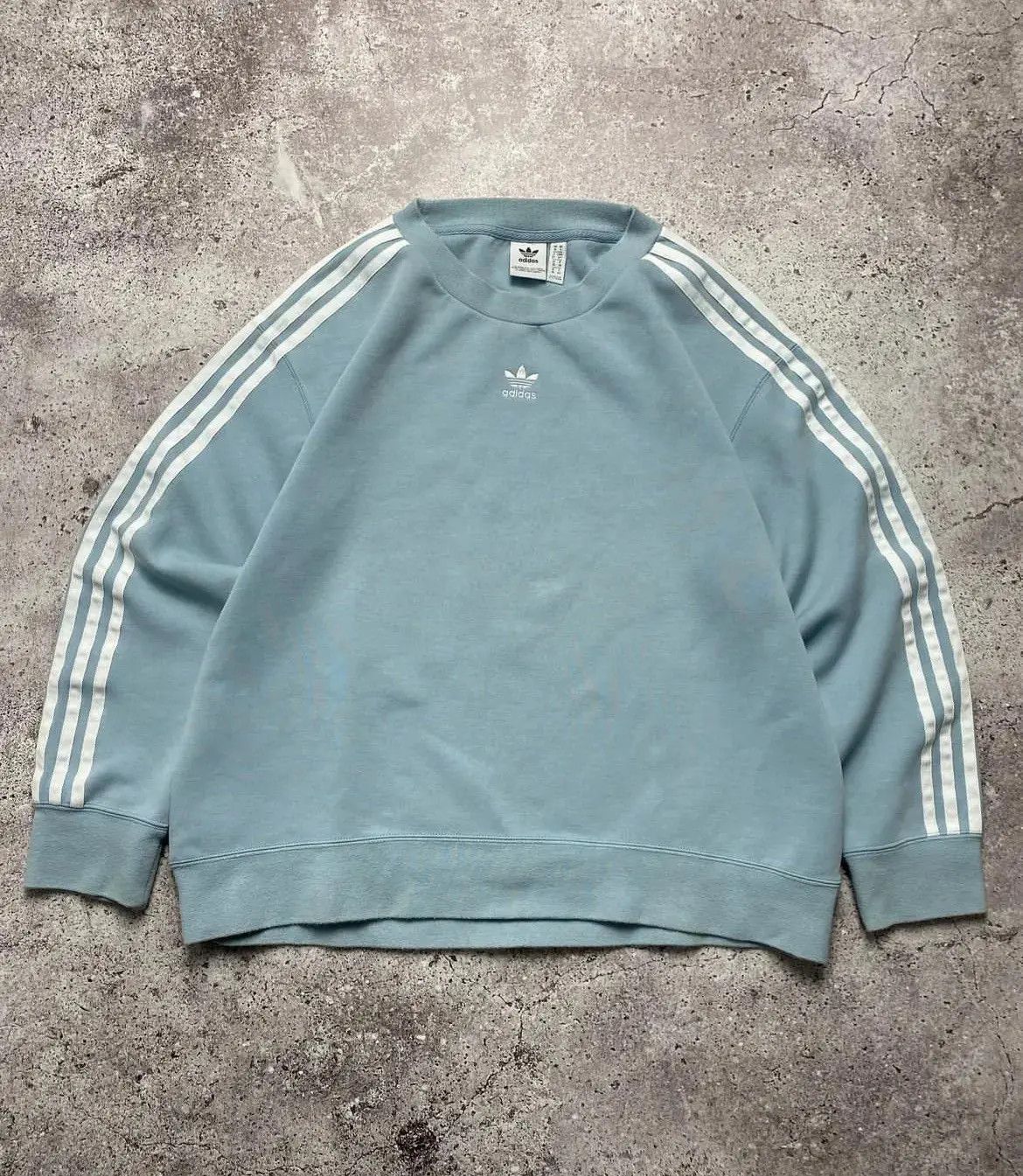 Adidas Adidas Center Logo Sweatshirt Size S / US 4 / IT 40 - 1 Thumbnail