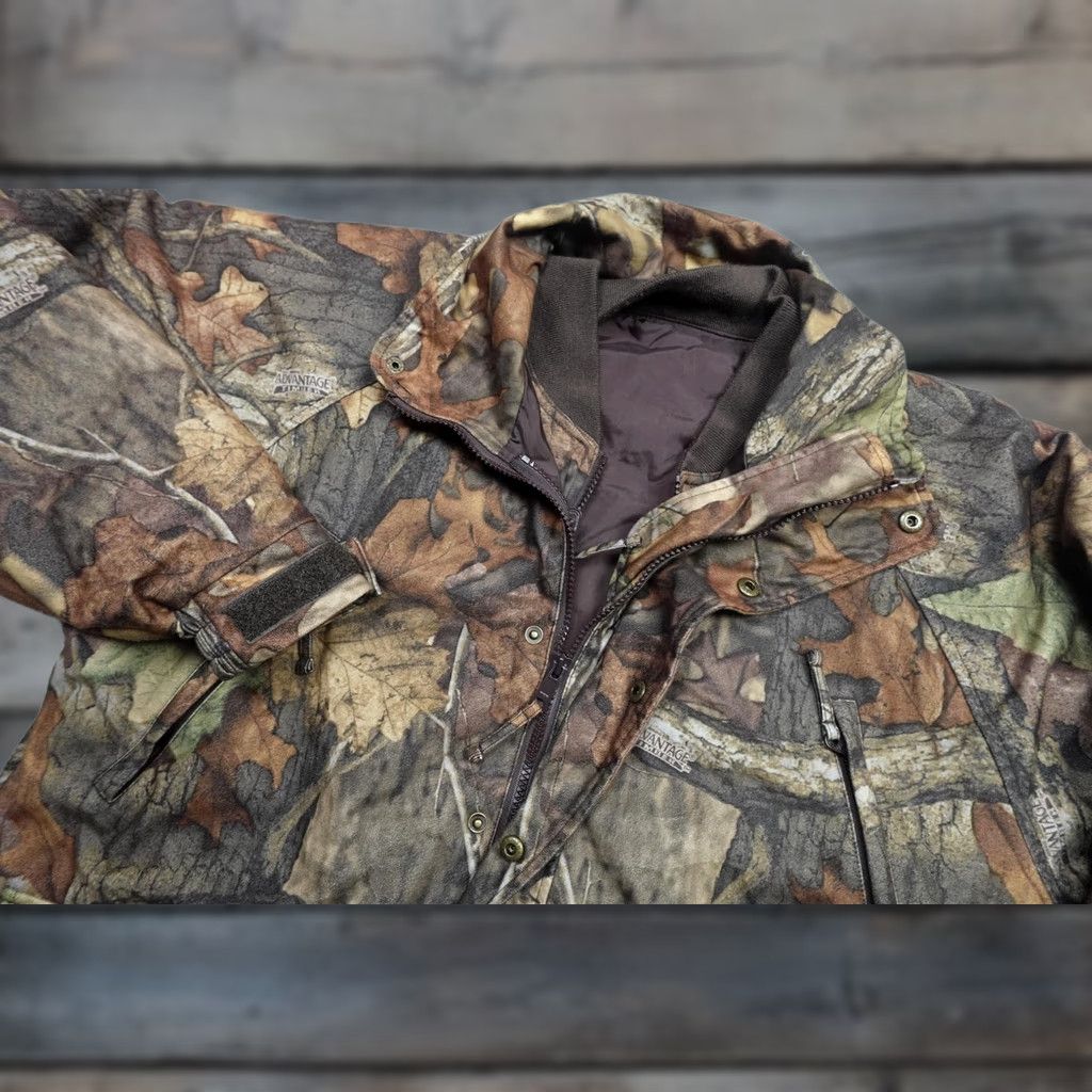 Vintage Cabela's Womens Medium Brown Camo Fleece Insulated Jacket Parka Outdoor Hunting Size M / US 6-8 / IT 42-44 - 1 Thumbnail