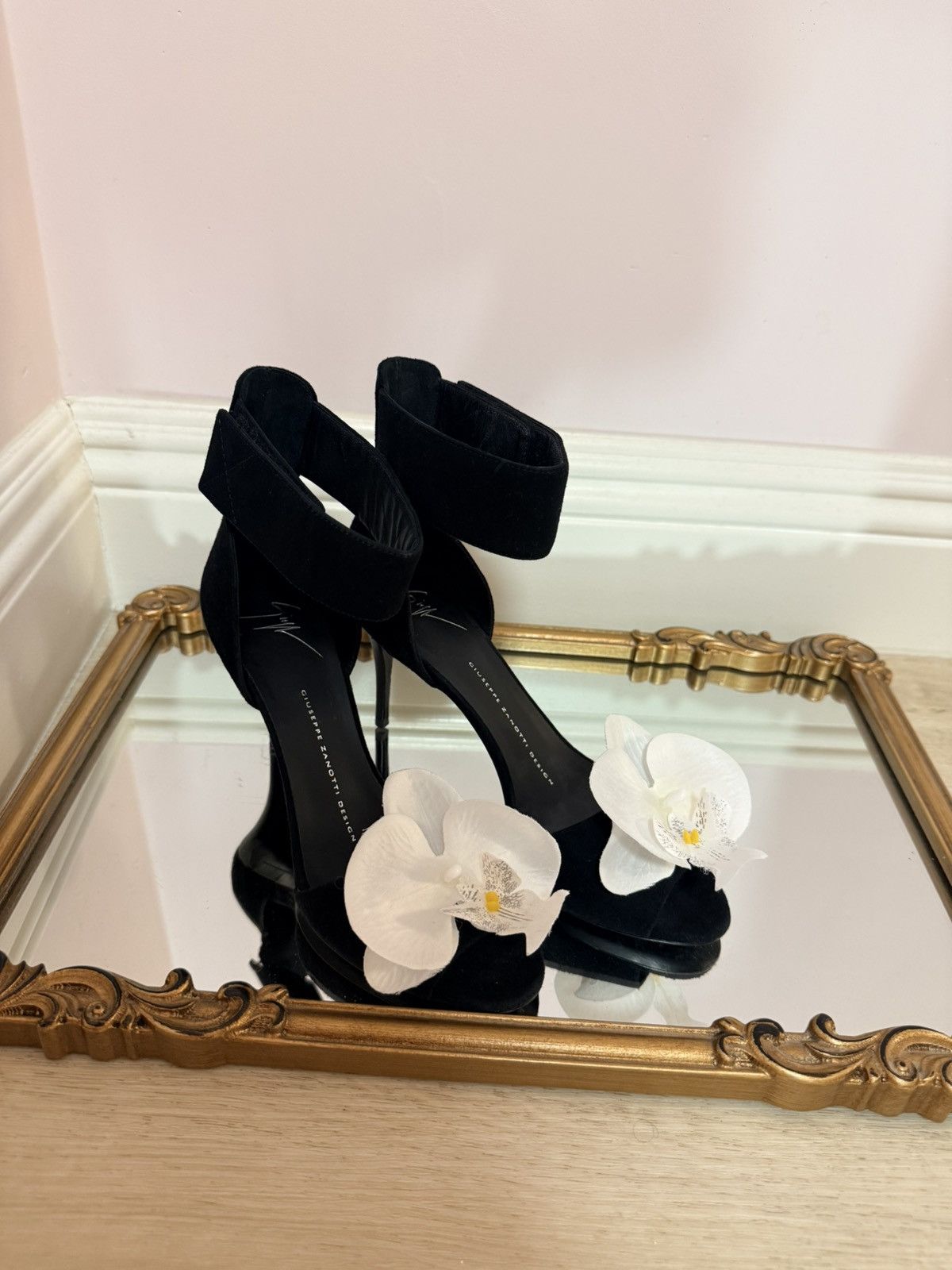 Giuseppe Zanotti Giuseppe Zanotti Vintage Black Sandals Size EUR 37/ US 7 Y2K Size US 7 / IT 37 - 1 Thumbnail