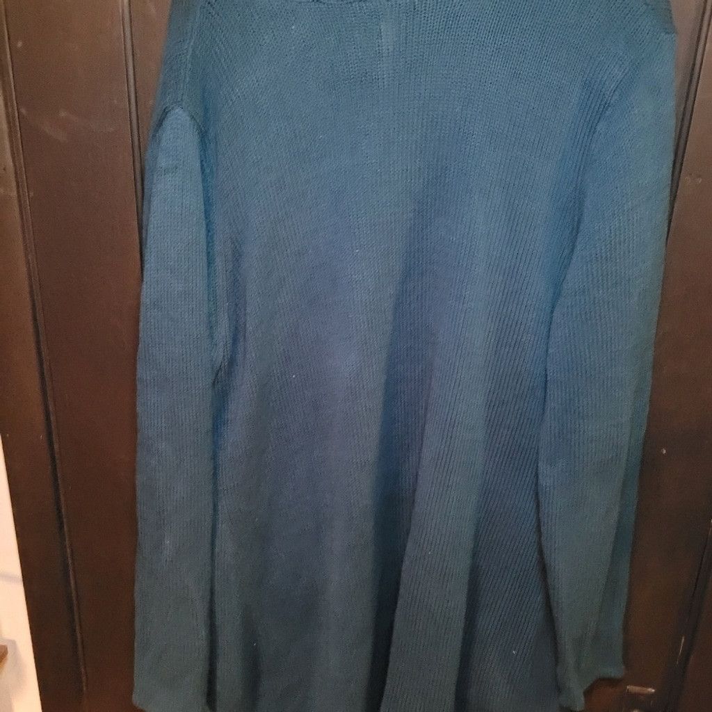 Leopold Bossert Leo & Nicole, oversized sweater, deep pine green, nwot, xxl Size XXL / US 16-18 / IT 52-54 - 7 Thumbnail