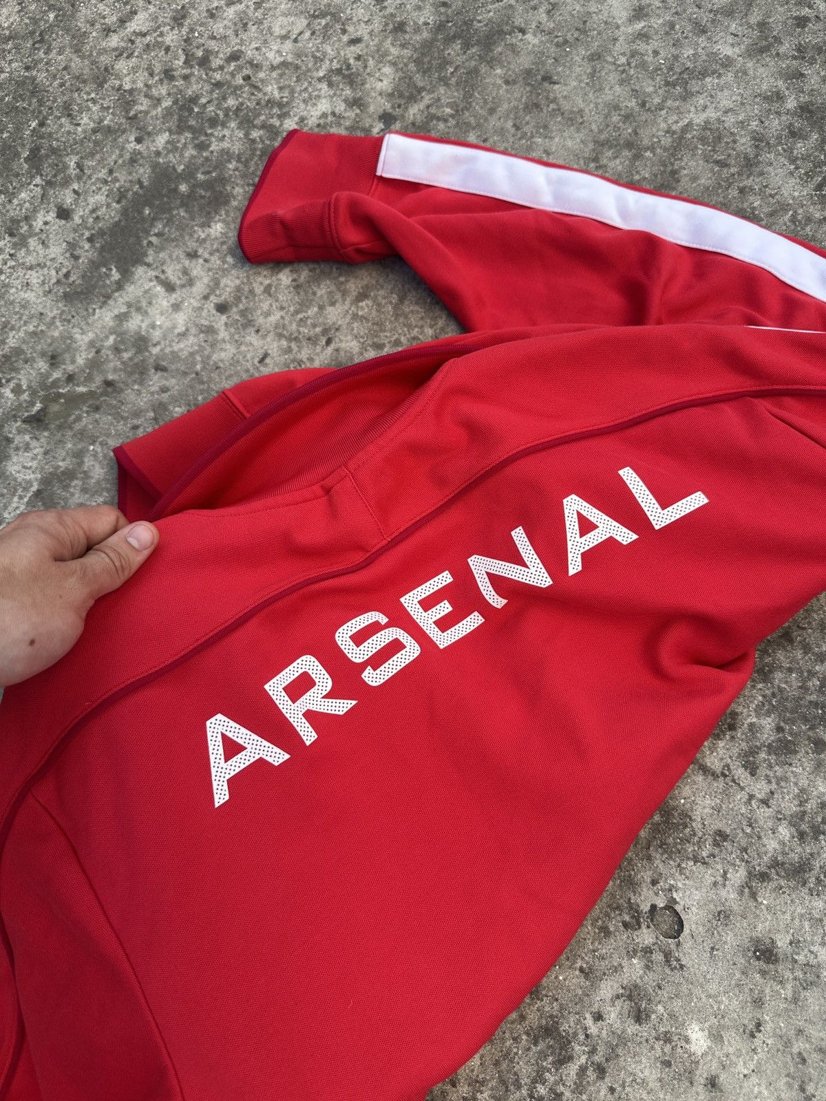 Nike Vintage Nike Arsenal Soccer Jacket Blokecore Rare XXL Casual Size US XXL / EU 58 / 5 - 3 Thumbnail