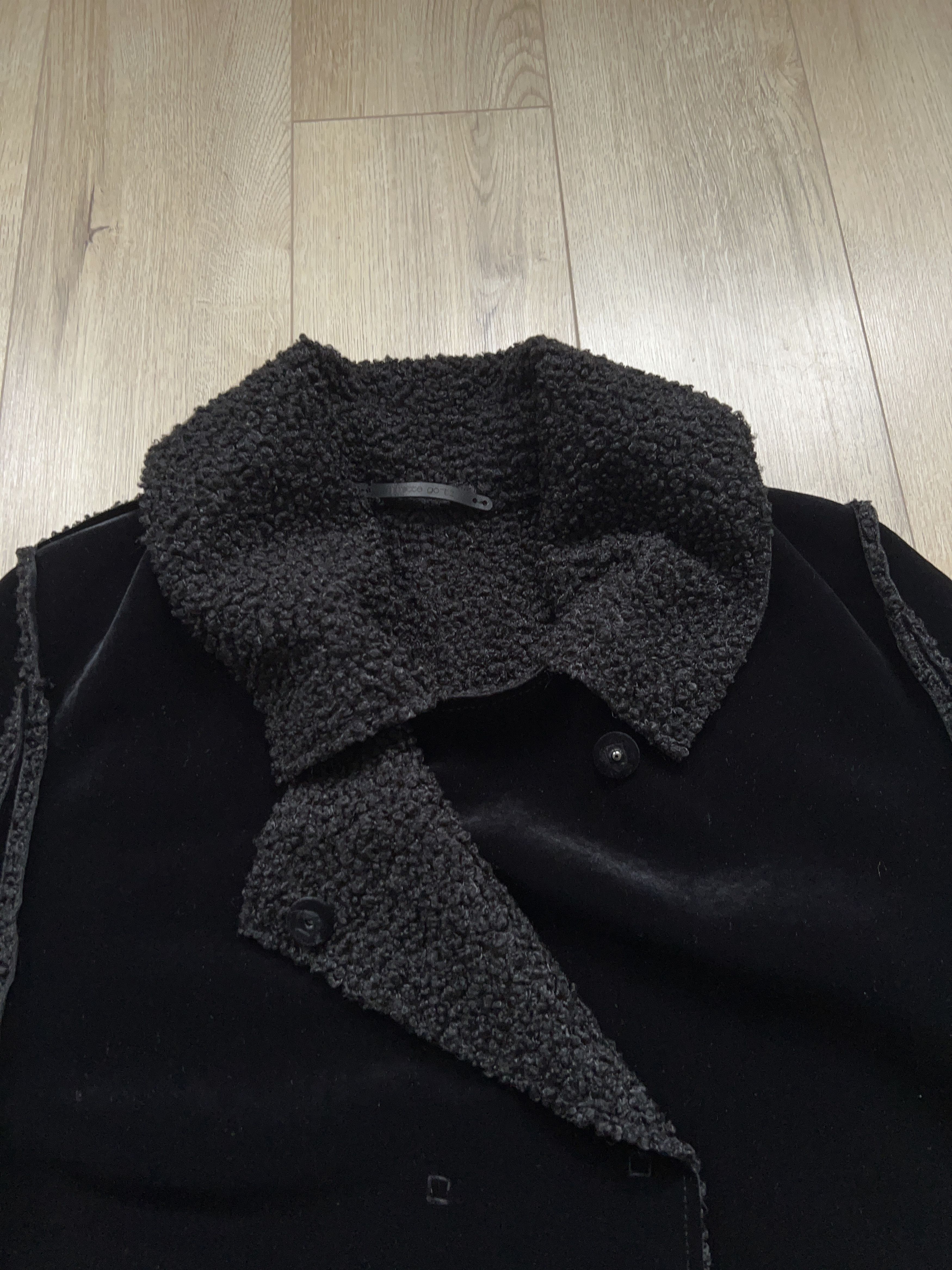 Annette Gortz ANNETTE GORTZ Glory Designer Black Coat Jacket Polyester Size M / US 6-8 / IT 42-44 - 4 Thumbnail