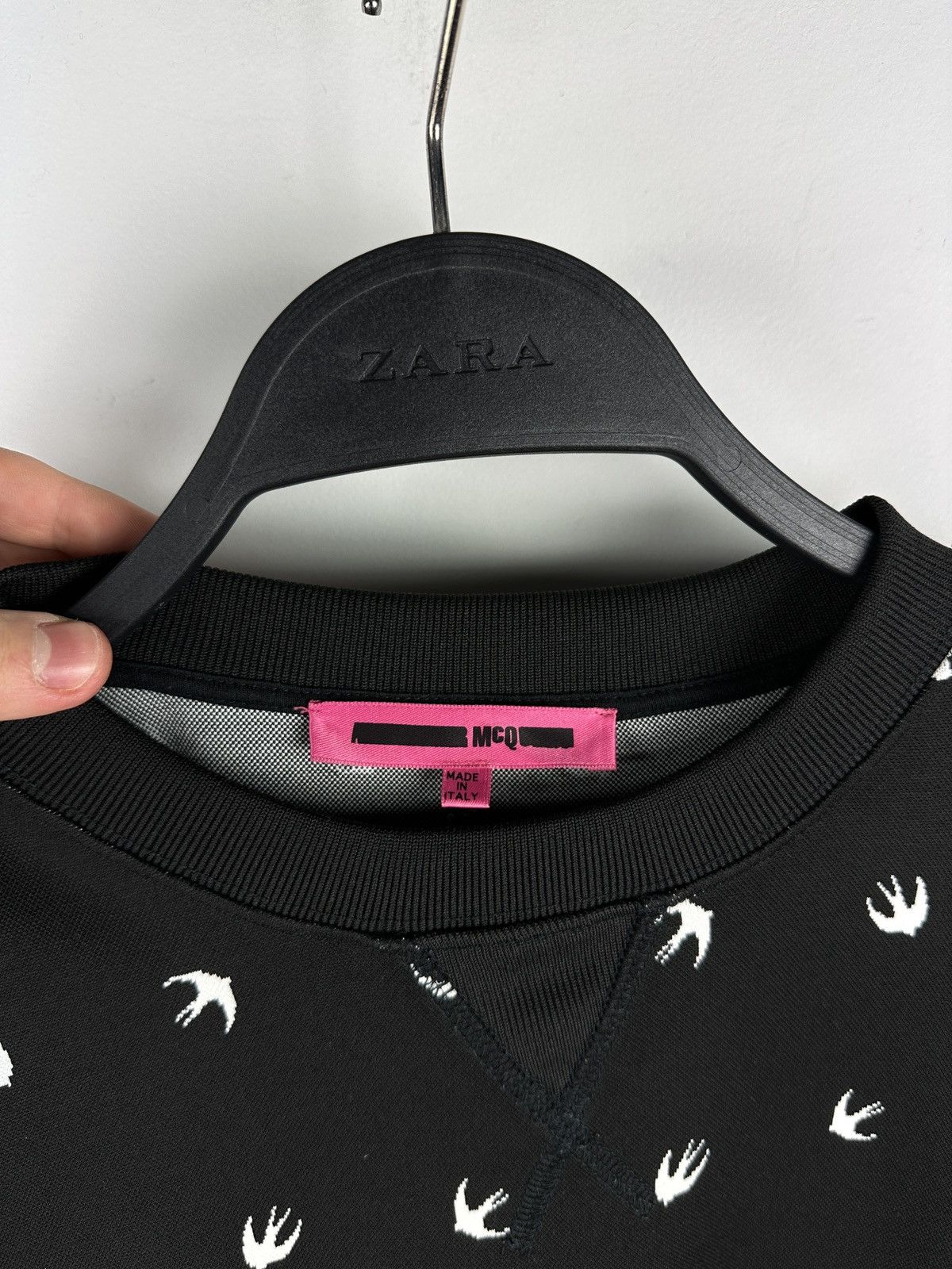 Alexander McQueen × MCQ × McQ Alexander McQueen McQ Alexander McQueen Swallow Multilogo Sweatshirt Size US M / EU 48-50 / 2 - 4 Thumbnail
