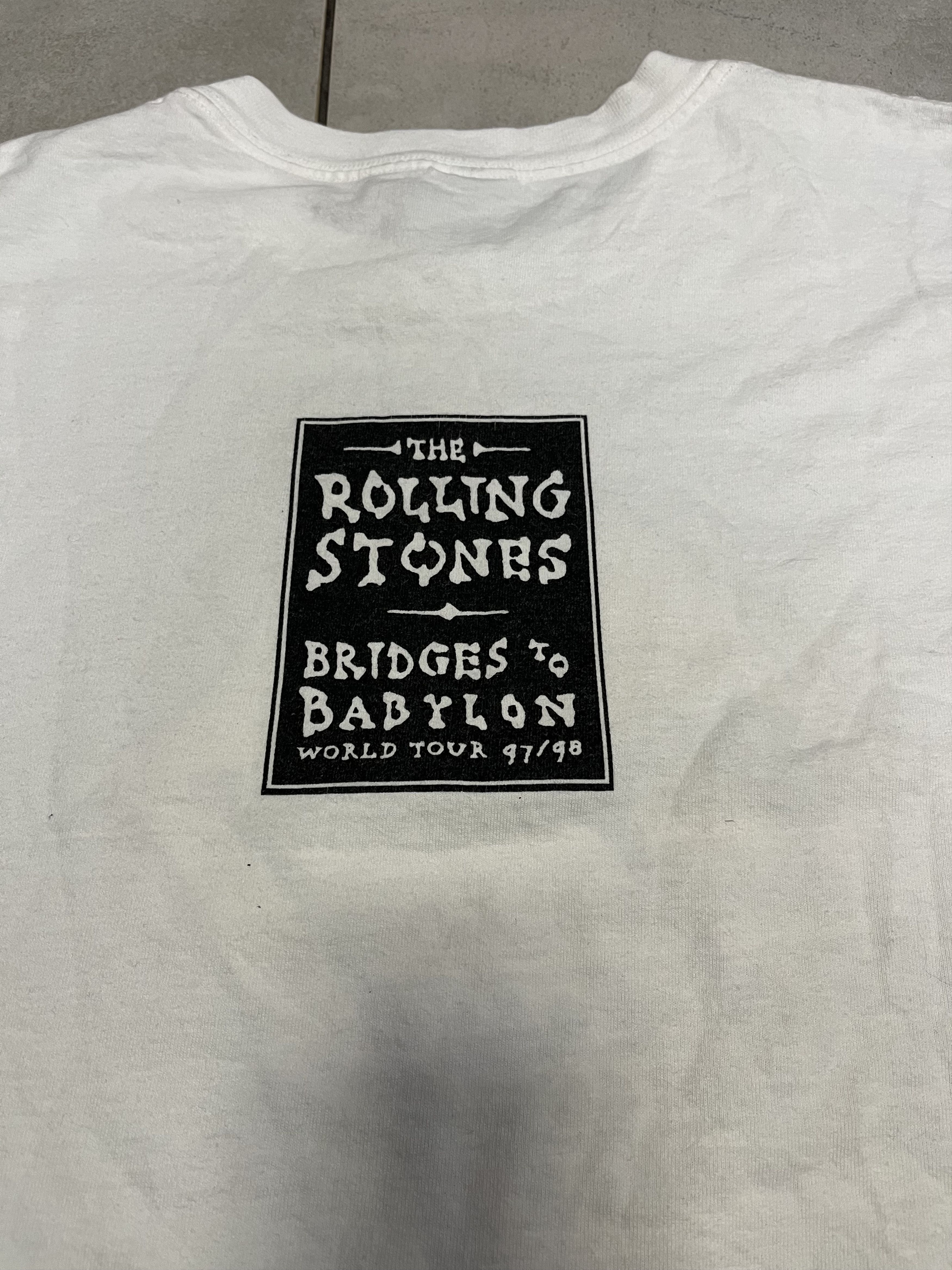 Anvil × Band Tees × Vintage T-Shirt The Rolling Stones Anvil Vintage XL 1997 Size US XL / EU 56 / 4 - 5 Thumbnail