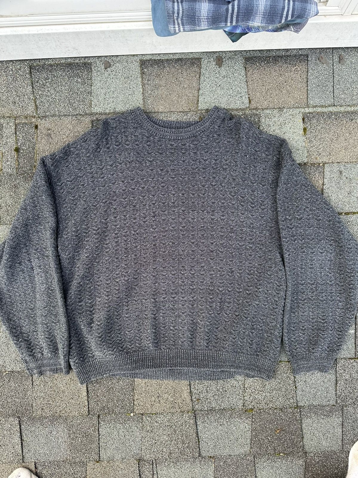 Vintage Vintage Black Sweater Size US L / EU 52-54 / 3 - 1 Thumbnail