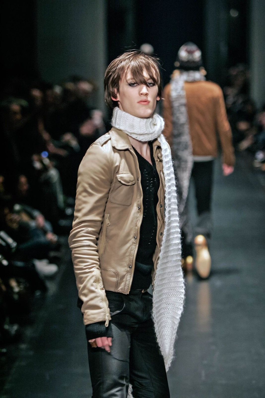 Hedi Slimane DIOR HOMME BY HEDI SLIMANE 05AW/FW RUNWAY SCARF ARCHIVEPIECE Size ONE SIZE - 4 Thumbnail