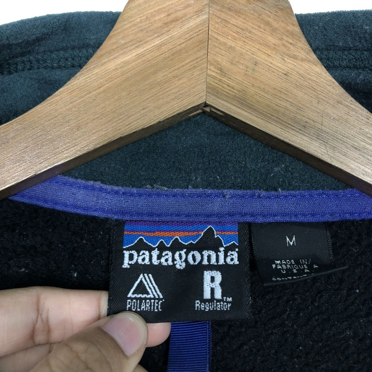 Patagonia 🔥VINTAGE ZIPPER JACKET FLEECE PATAGONIA POLARTEC REGULATOR Size US M / EU 48-50 / 2 - 20 Thumbnail