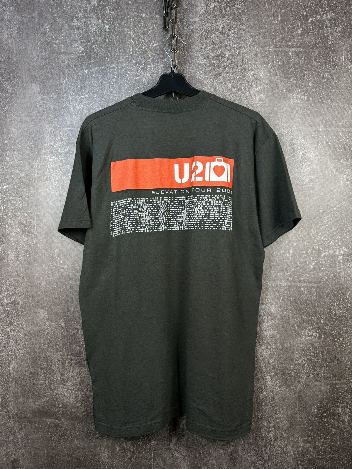 Band Tees Vintage 2001 u2 elevation tour shirt Size US M / EU 48-50 / 2 - 2 Thumbnail
