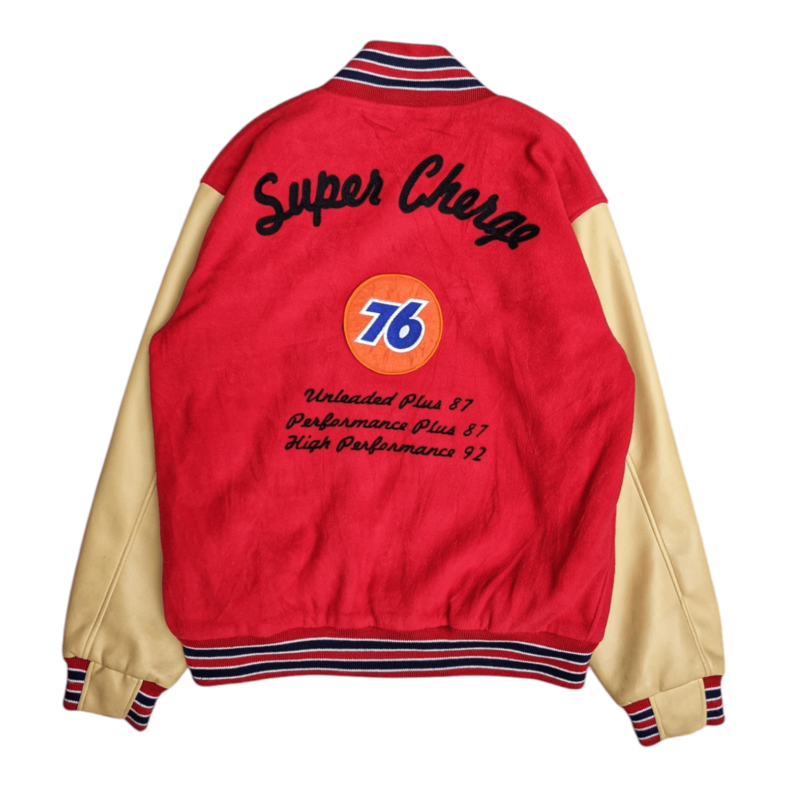 Vintage 76 Lubricant Racing Varsity Jacket Size US L / EU 52-54 / 3 - 5 Thumbnail