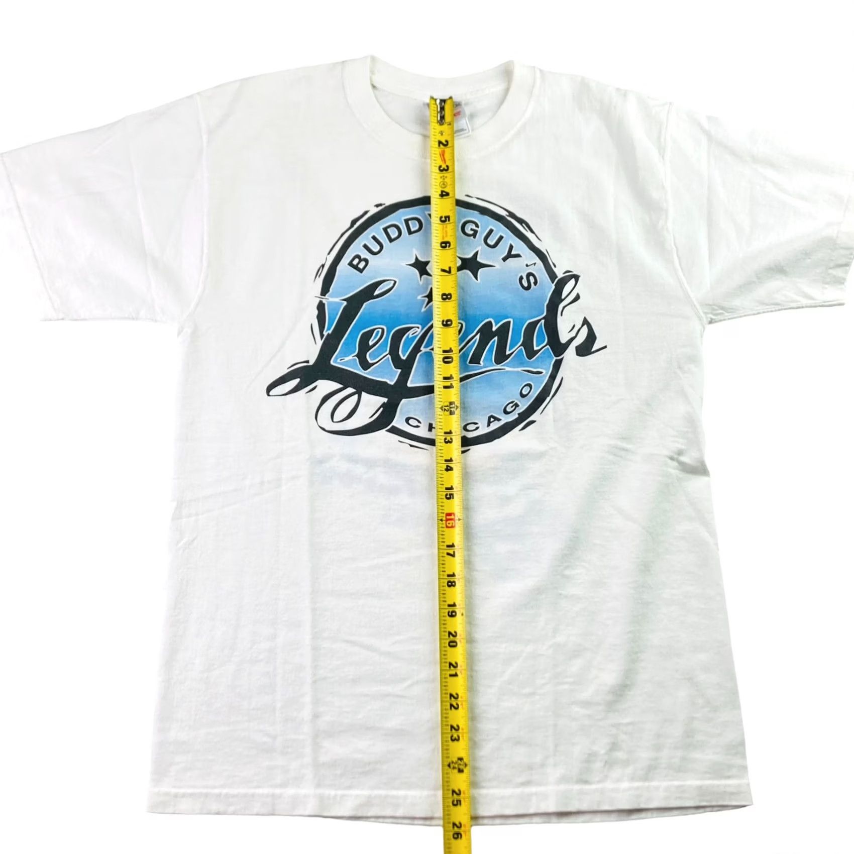 Fruit Of The Loom VINTAGE Buddy Guy's Legend's Chicago Men's Short Sleeve T-Shirt White M Size US M / EU 48-50 / 2 - 5 Thumbnail