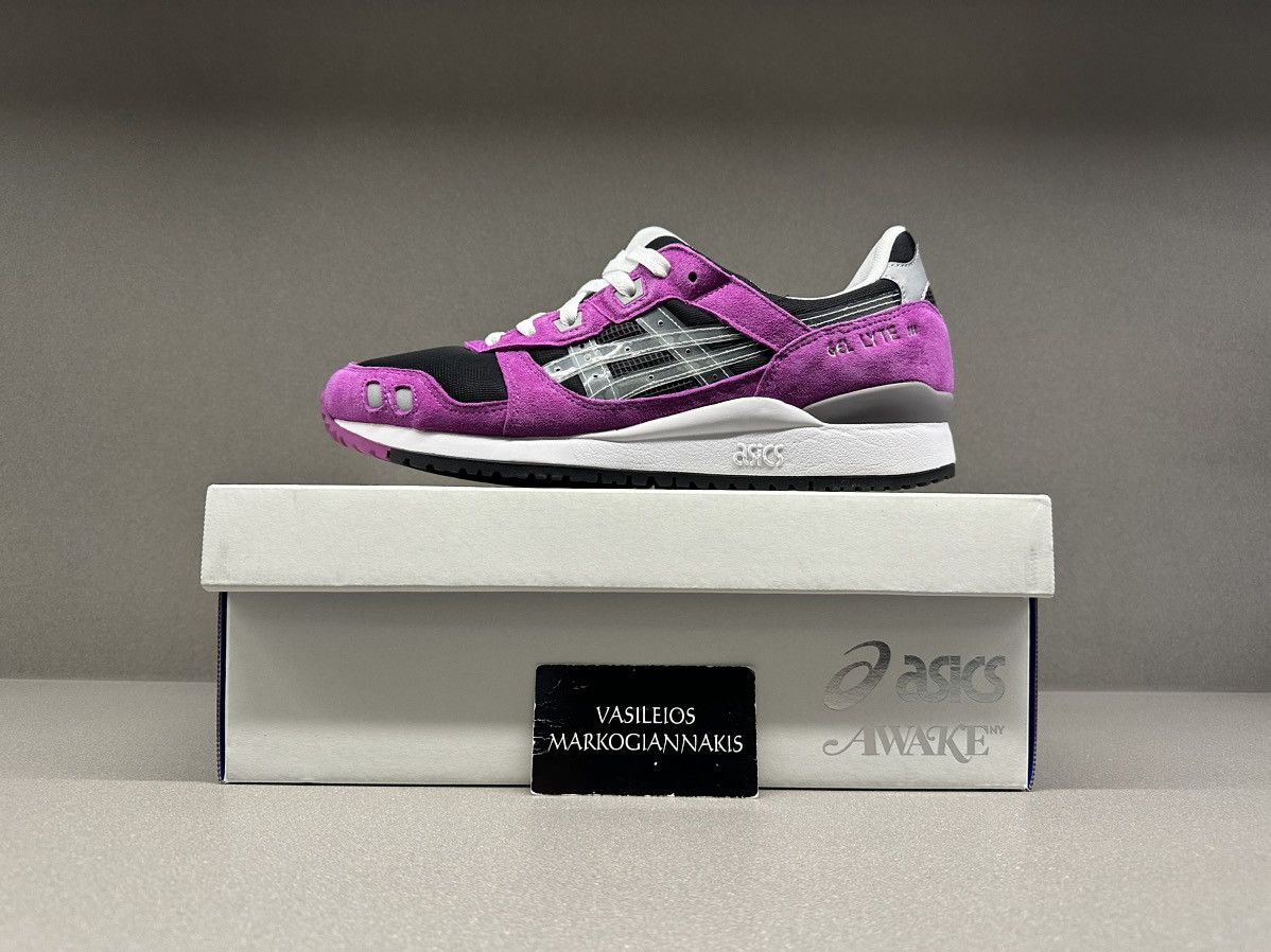 image of Asics Gel-Lyte Lll OG Awake Ny Black Pink Shoes, Men's (Size 9)