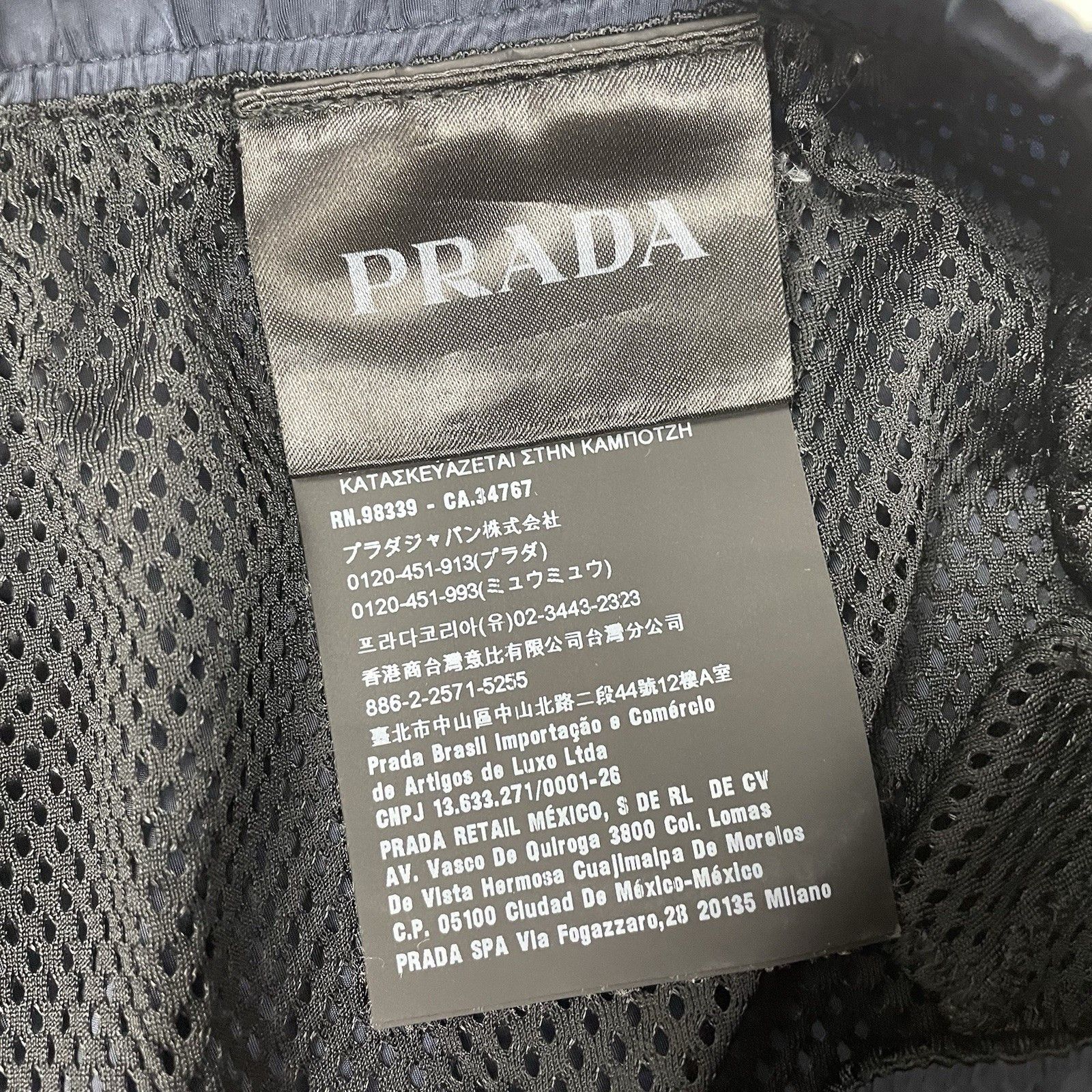 Prada Prada Swim Shorts Nylon Trunks Navy Blue IT56 W38-W40” XXL Size US 40 / EU 56 - 5 Thumbnail