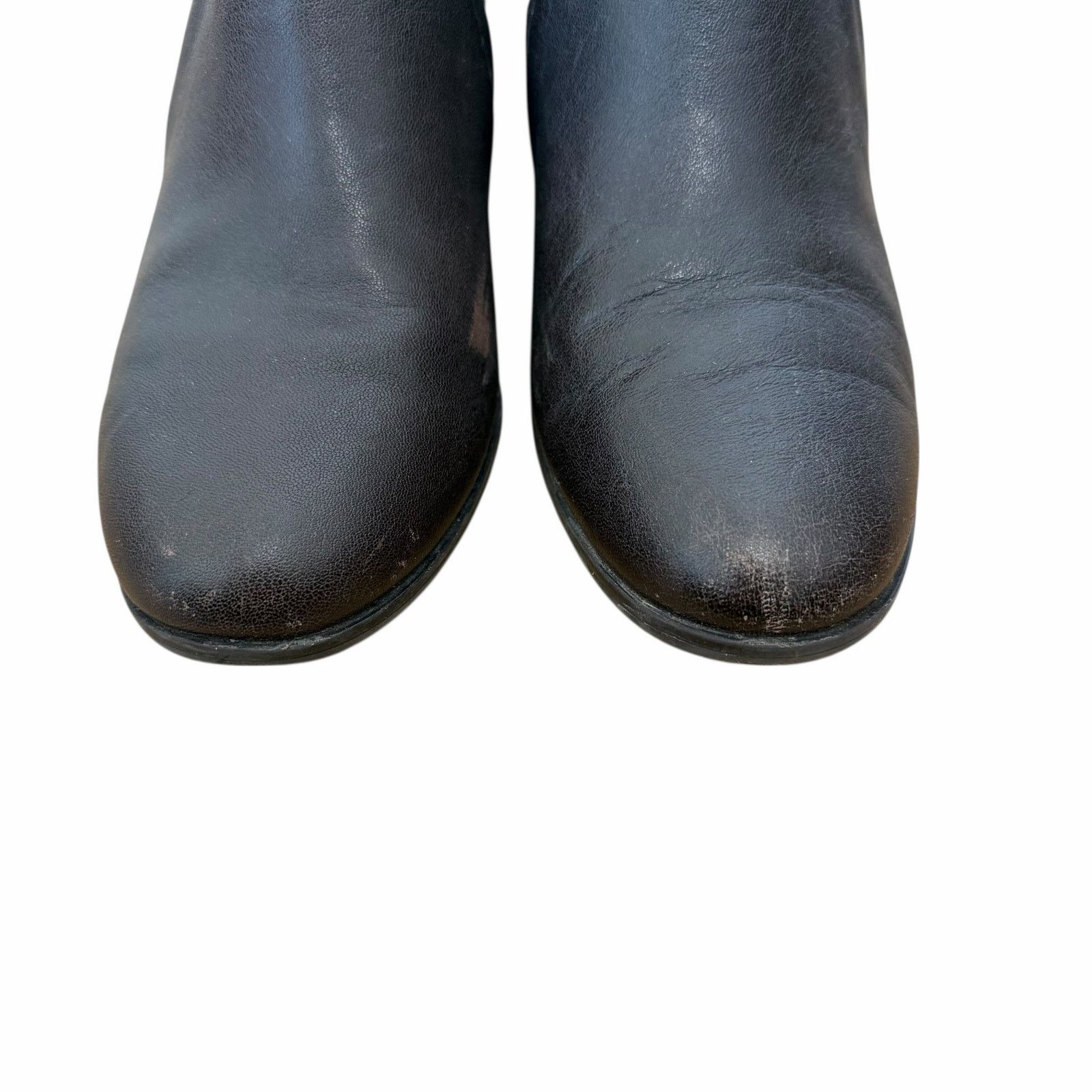 Clarks Clarks Dark Brown Leather Loken Way Heeled Booties Sz 9.5 Size US 9.5 / IT 39.5 - 4 Thumbnail