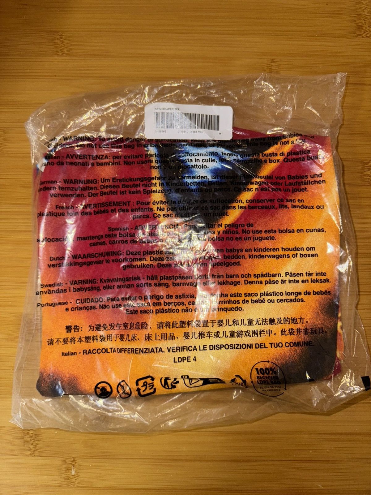 Supreme Supreme Grim Reaper Tee Size US S / EU 44-46 / 1 - 3 Thumbnail