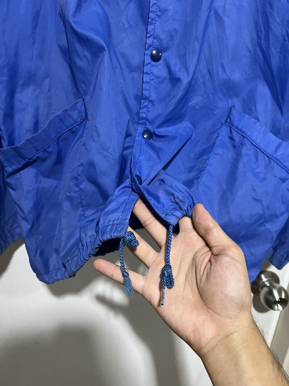 Other Faded Vintage 80s Blue Light Jacket Size US L / EU 52-54 / 3 - 7 Thumbnail