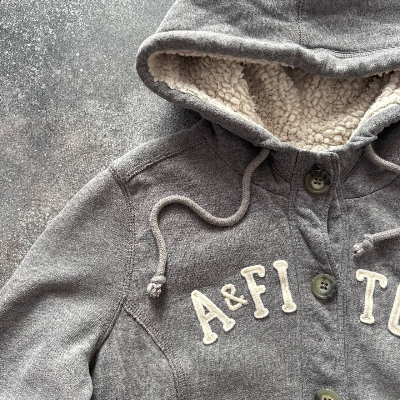 Abercrombie & Fitch Y2K Abercrombie & Fitch Vintage Faux Fur Hoodie Size M / US 6-8 / IT 42-44 - 5 Thumbnail