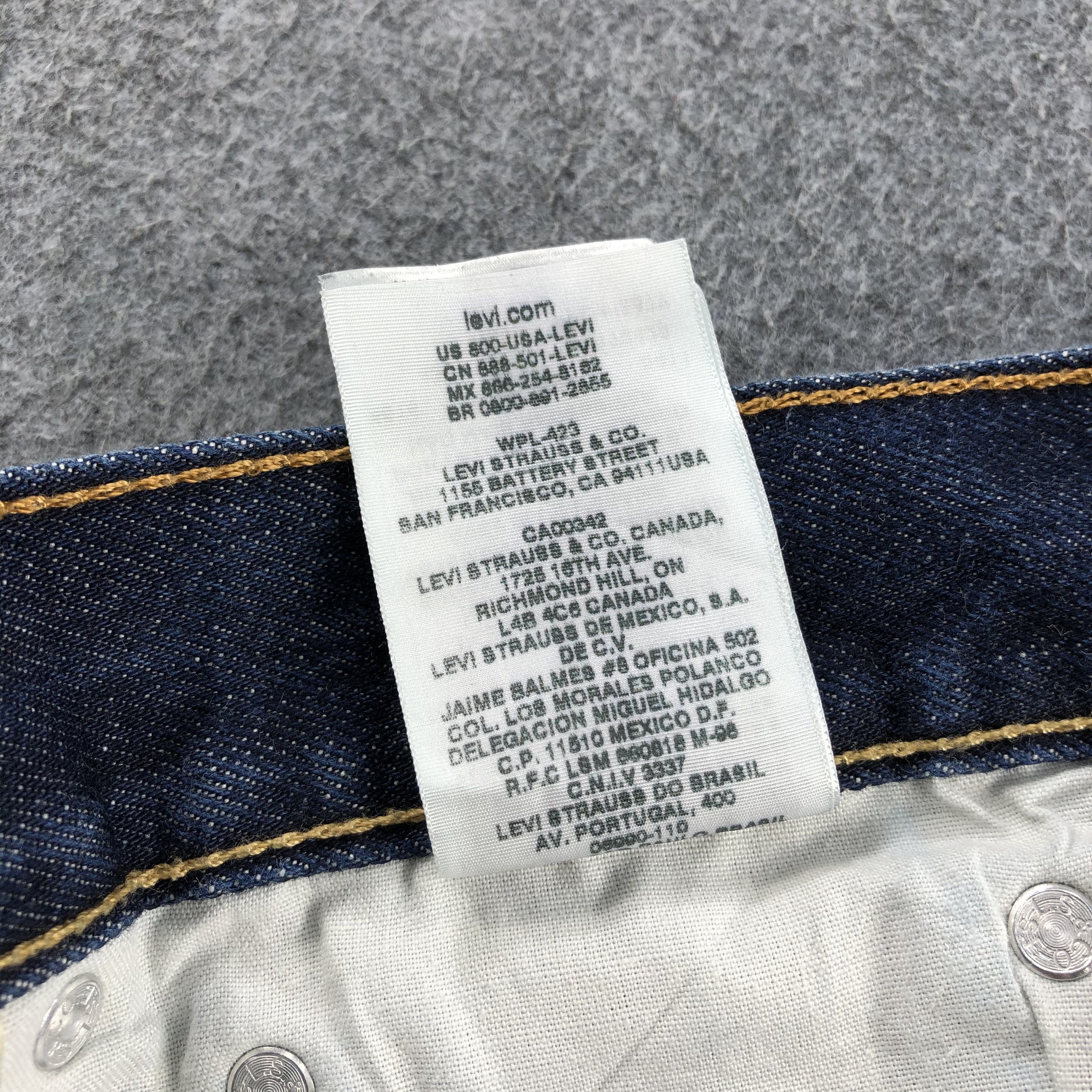Levi's × Vintage Vintage Distress Levis 511 Jeans-JM1275 Size US 32 / EU 48 - 13 Thumbnail