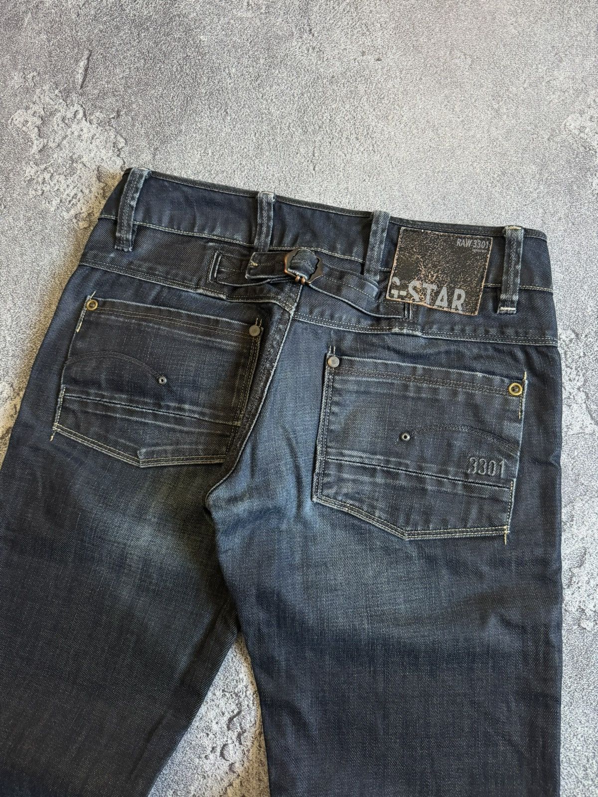 G-Star G star raw 26/32 Kane loose flare denim pants jeans trousers Size 26" / US 2 / IT 38 - 3 Thumbnail