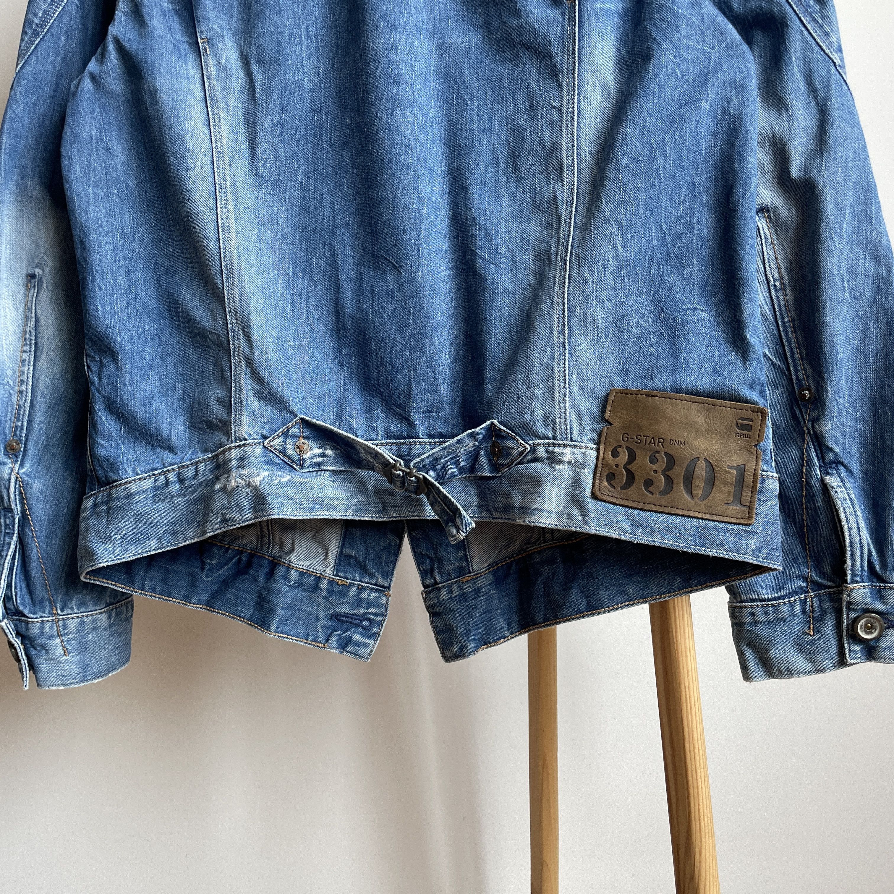 G-Star G Star Raw Arc Denim Jacket Size L Size US L / EU 52-54 / 3 - 6 Thumbnail