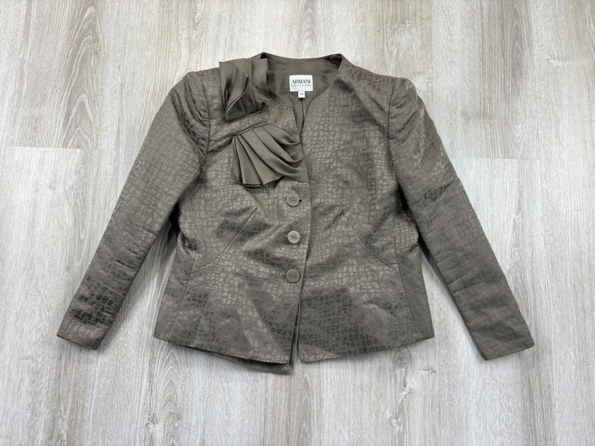 Armani × Armani Collezioni Womens blazer Armani Collezioni Size 46 Size L / US 10 / IT 46 - 2 Thumbnail