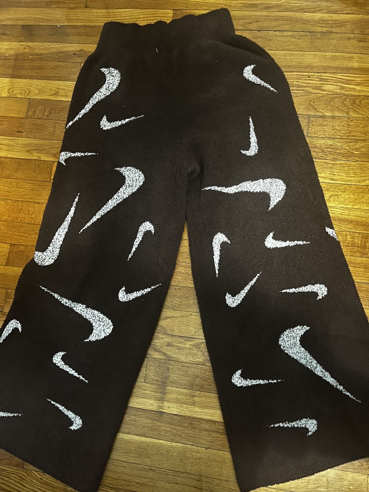 Nike × Vintage Nike women’s Phoenix Cozy Bouclé High-Waisted Wide-Leg Size 34" / US 12 / IT 48 - 2 Thumbnail
