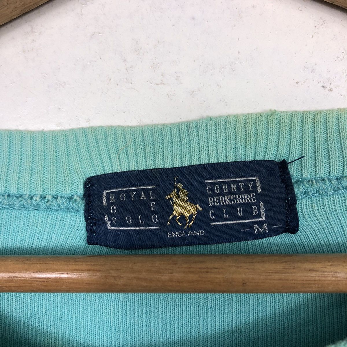 Japanese Brand Vintage Royal of Polo Berkshire Club Crest Sweatshirt Size US M / EU 48-50 / 2 - 13 Thumbnail