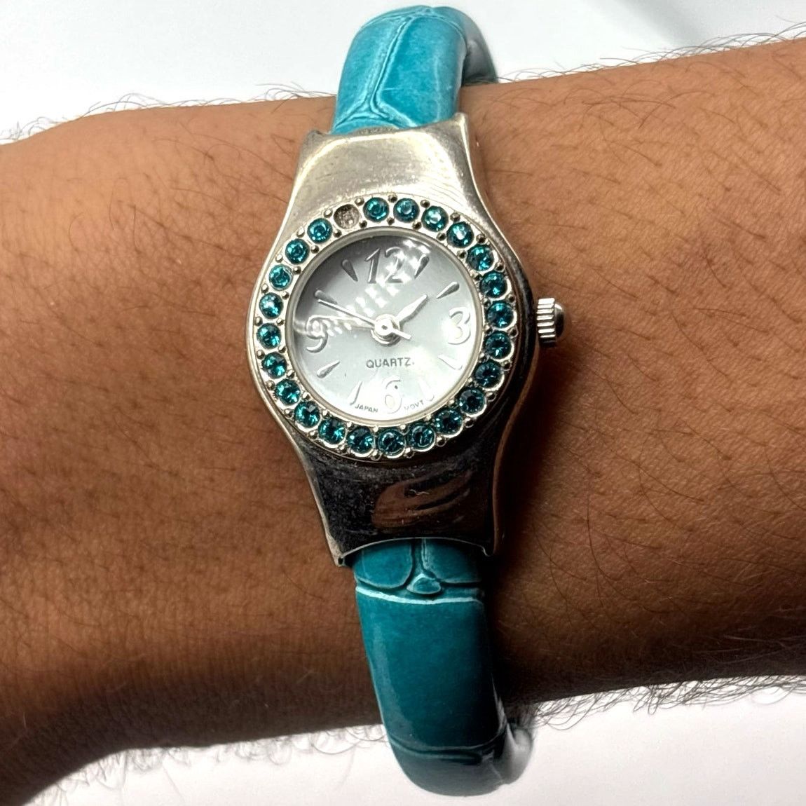 Other Y2K Blue Crystal Watch Size ONE SIZE - 2 Thumbnail